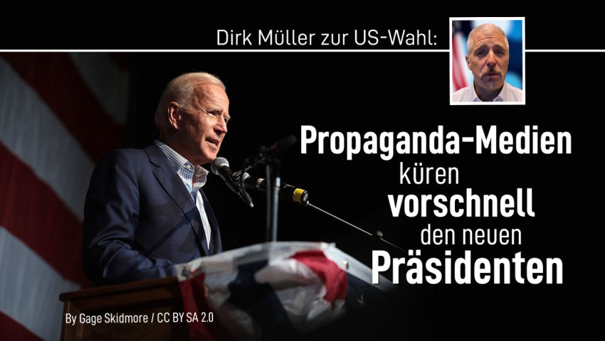 Dirk Müller zur US-Wahl: Propaganda-Medien küren vorschnell den neuen Präsidenten