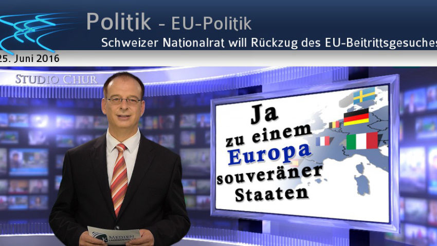 Schweizer Nationalrat will Rückzug des EU-Beitrittsgesuches