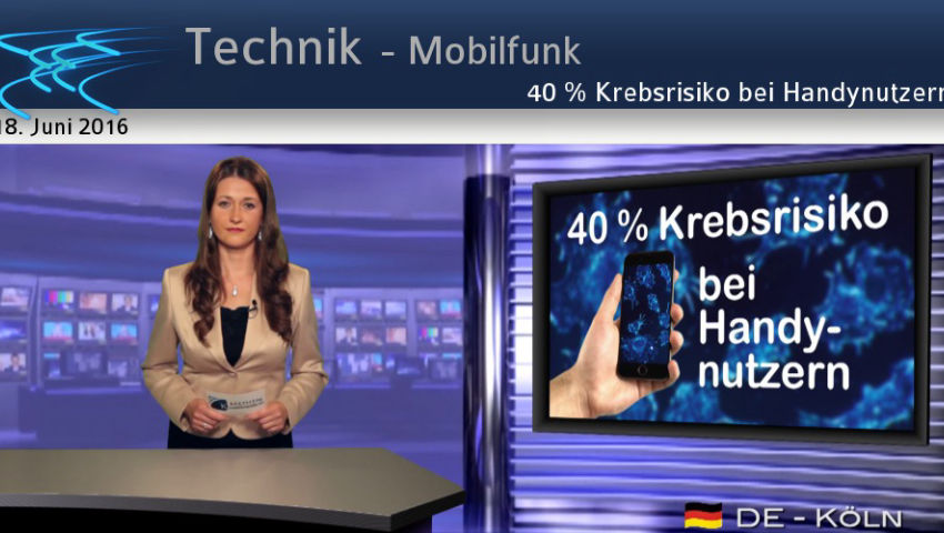 40 % Krebsrisiko bei Handynutzern