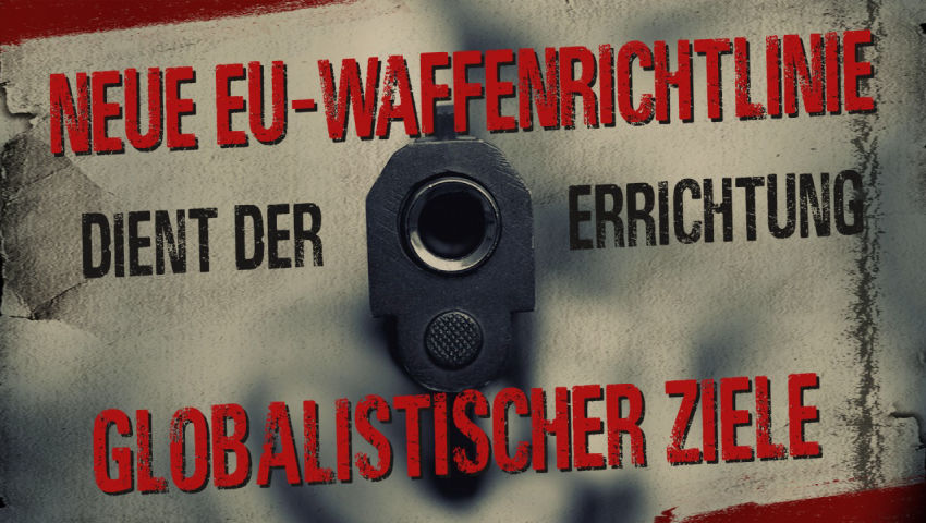 Neue EU-Waffenrichtlinie dient der Errichtung globalistischer Ziele