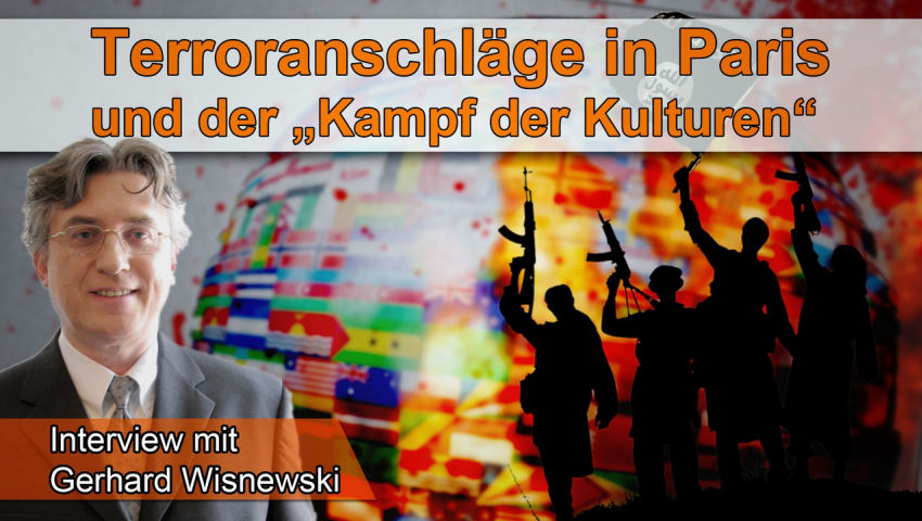 Terroranschläge in Paris und der „Kampf der Kulturen“ (Interview mit Gerhard Wisnewski)