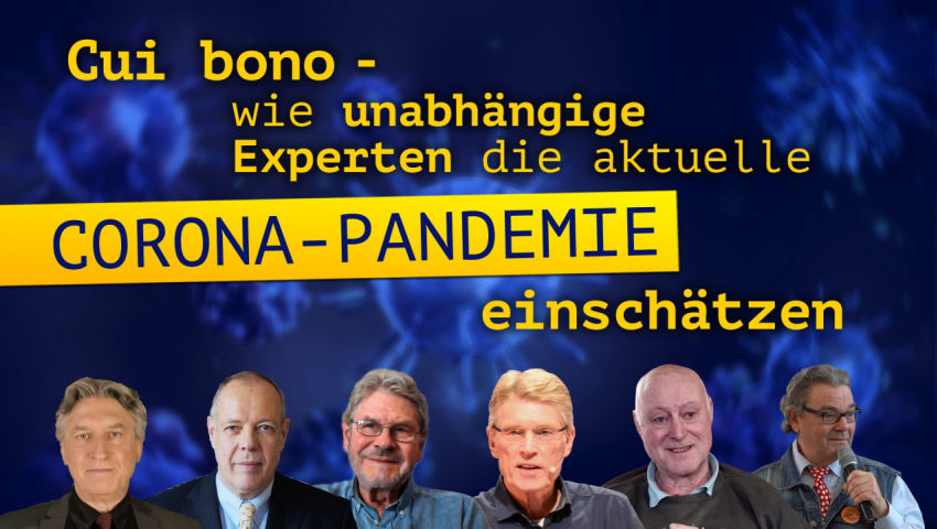 Cui bono - wie unabhängige Experten die aktuelle Corona-Pandemie einschätzen