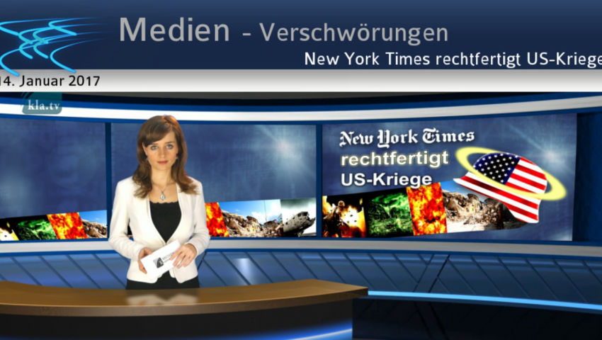 New York Times rechtfertigt US-Kriege