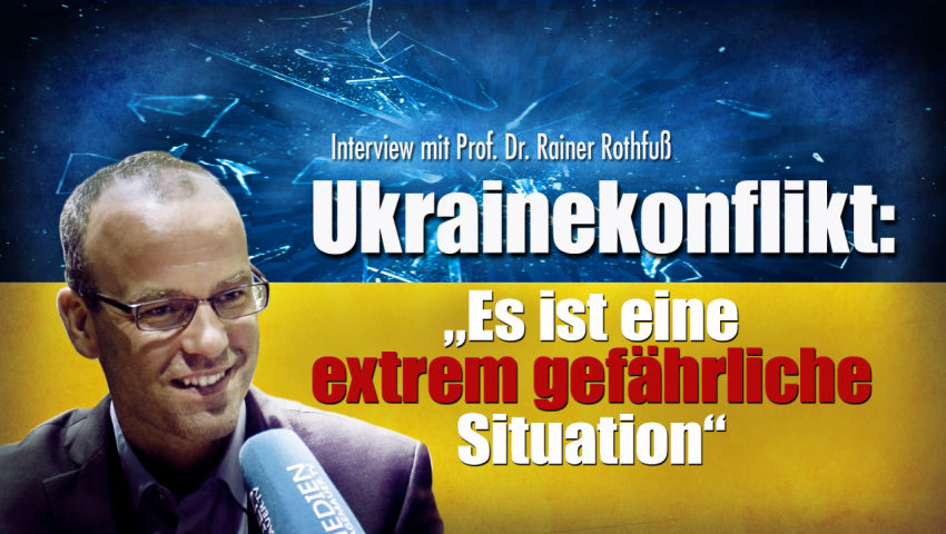 Ukrainekonflikt: „Es ist eine extrem gefährliche Situation“ (Interview mit Prof. Dr. Rainer Rothfuß)