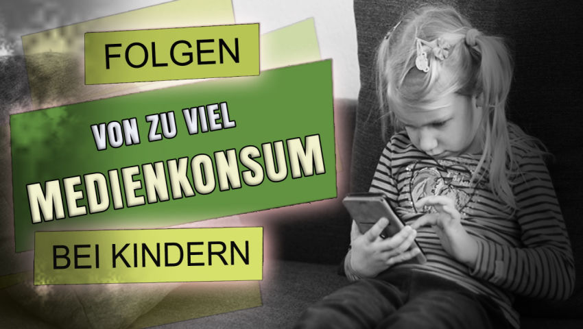 Folgen von zu viel Medienkonsum bei Kindern