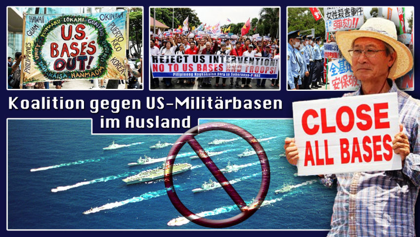 Koalition gegen US-Militärbasen im Ausland