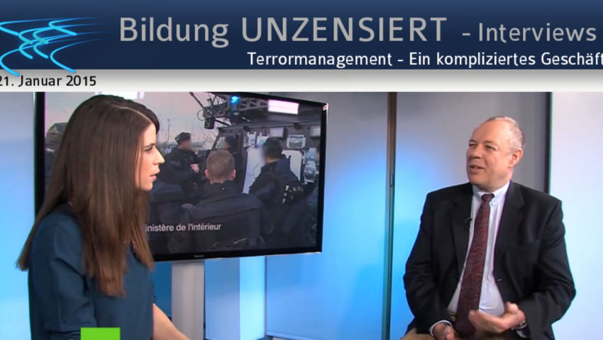 Terrormanagement - Ein kompliziertes Geschäft