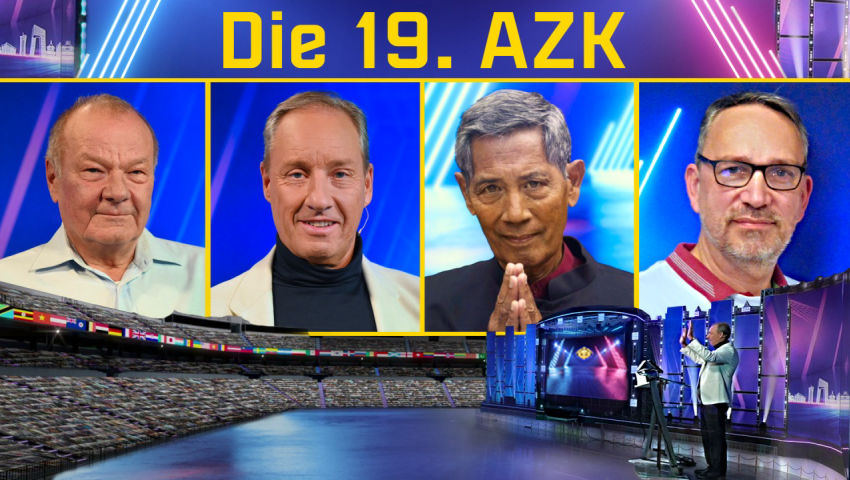 Die 19. AZK hat stattgefunden - 'Von der Aufklärung zur synergischen Tat' (Ivo Sasek, Prof. Dr. Bhak