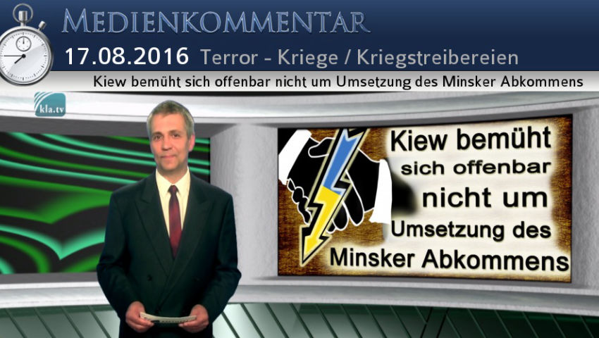 Kiew bemüht sich offenbar nicht um Umsetzung des Minsker Abkommens