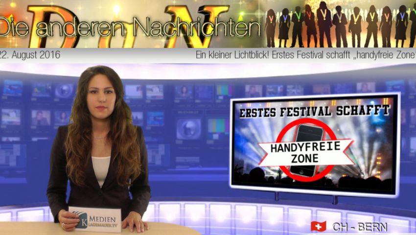 Ein kleiner Lichtblick! Erstes Festival schafft „handyfreie Zone“