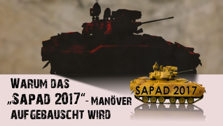 Warum das 'Sapad 2017'-Manöver aufgebauscht wird