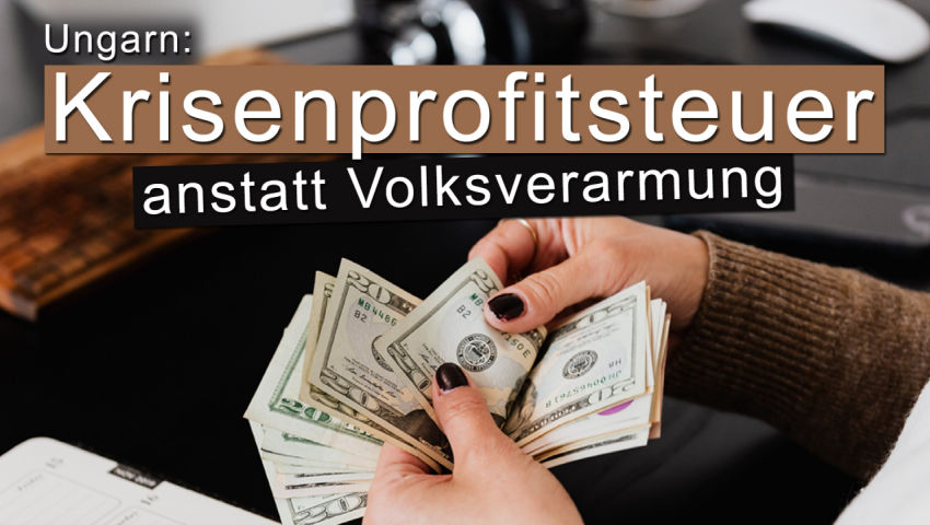 Ungarn: Krisenprofitsteuer anstatt Volksverarmung