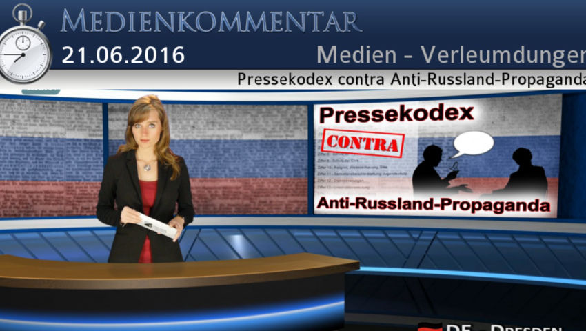 Pressekodex contra Anti-Russland-Propaganda