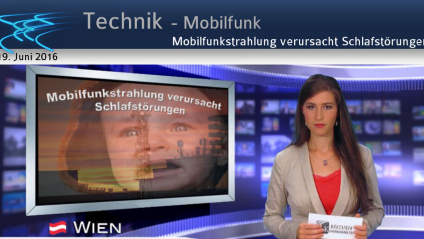 Mobilfunkstrahlung verursacht Schlafstörungen