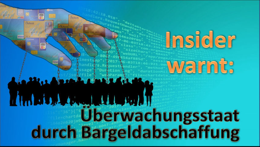 Insider warnt: Überwachungsstaat durch Bargeldabschaffung