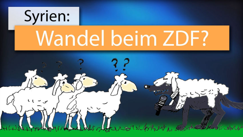 Syrien: Wandel beim ZDF?