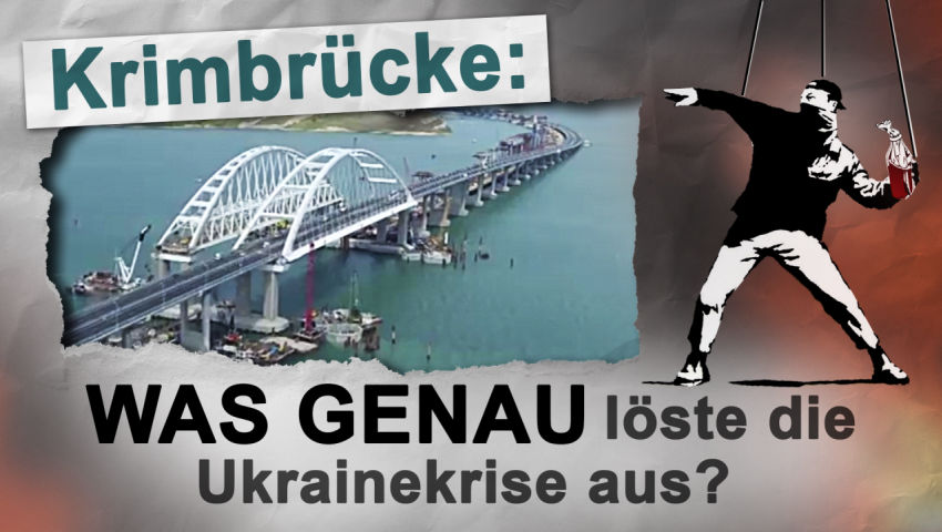 Krimbrücke: Was genau löste die Ukrainekrise aus?