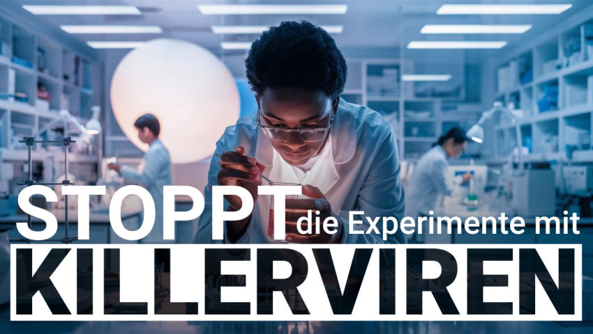 Stoppt die Experimente mit Killerviren! Prof. Dr. Wiesendanger und Kollegen warnen