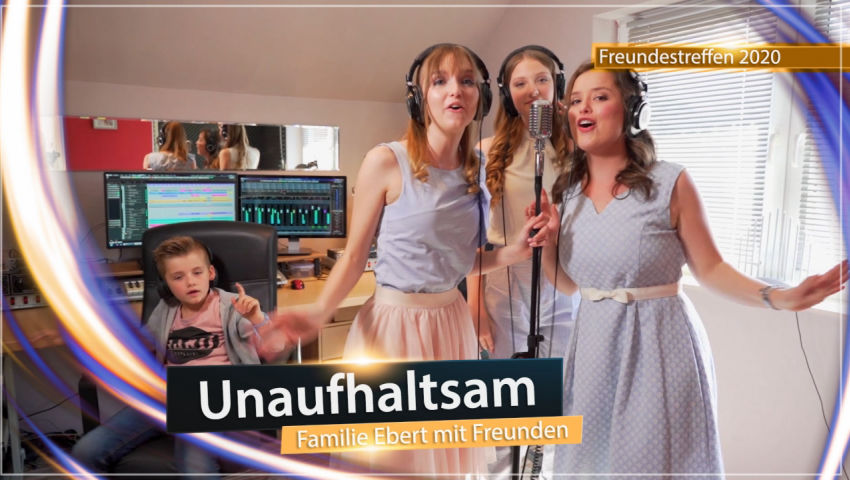 ♫ Unaufhaltsam ♫ – Familie Ebert mit Freunden