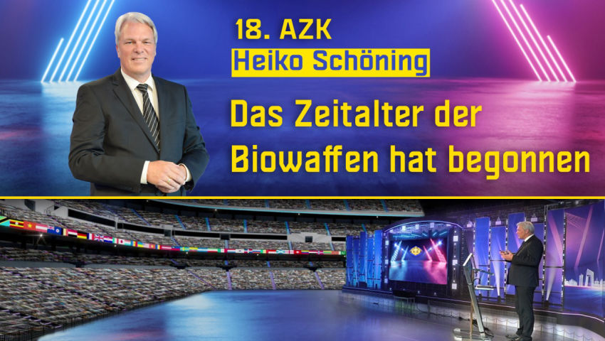 18. AZK - Heiko Schöning: „Das Zeitalter der Biowaffen hat begonnen – Wie können wir uns schützen?“