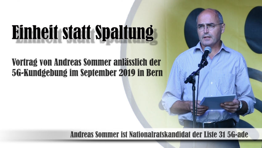 Einheit statt Spaltung