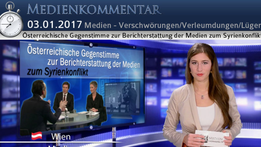 Österreichische Gegenstimme zur Berichterstattung der Medien zum Syrienkonflikt