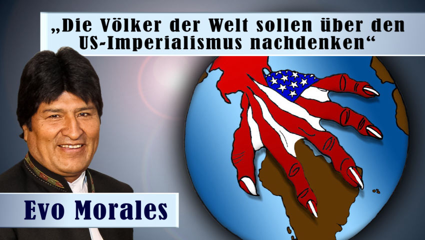 Evo Morales „Die Völker der Welt sollen über den US-Imperialismus nachdenken“ (Interview)