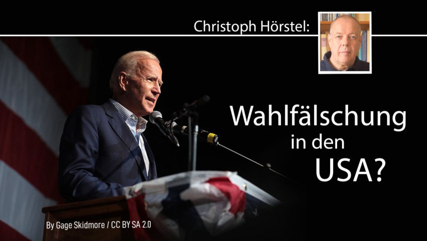 Christoph Hörstel: Wahlfälschung in den USA?