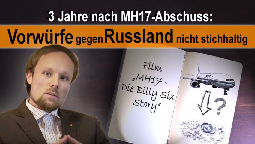 3 Jahre nach MH17-Abschuss: Vorwürfe gegen Russland nicht stichhaltig