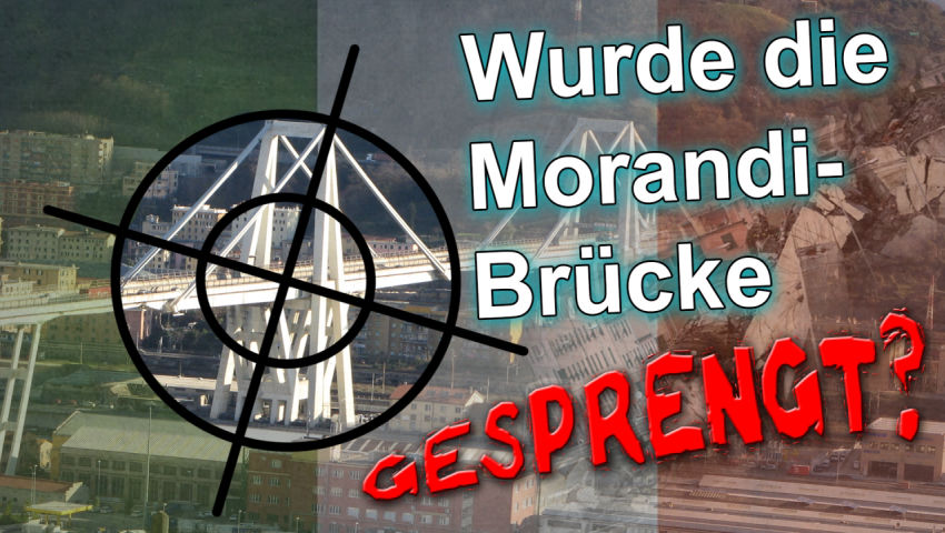 Wurde die Morandi-Brücke gesprengt?