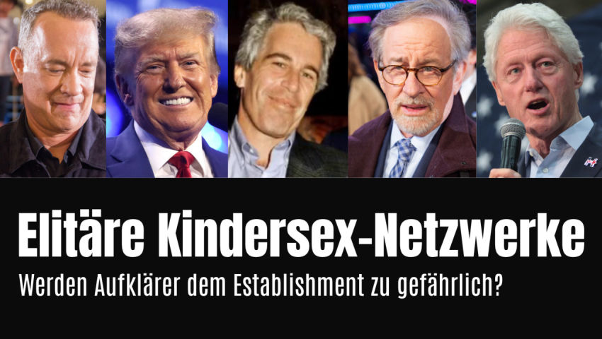 Elitäre Kindersex-Netzwerke: Werden Aufklärer dem Establishment zu gefährlich?