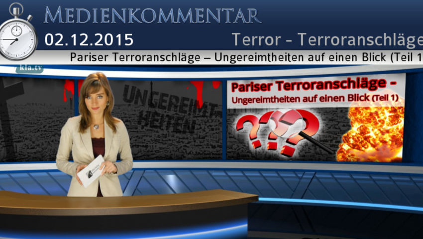 Pariser Terroranschläge – Ungereimtheiten auf einen Blick (Teil 1)