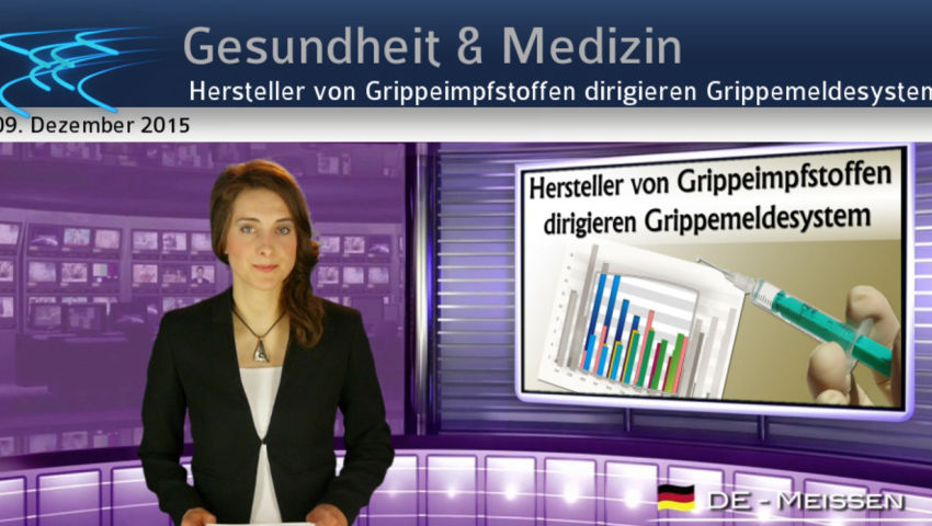 Hersteller von Grippeimpfstoffen dirigieren Grippemeldesystem