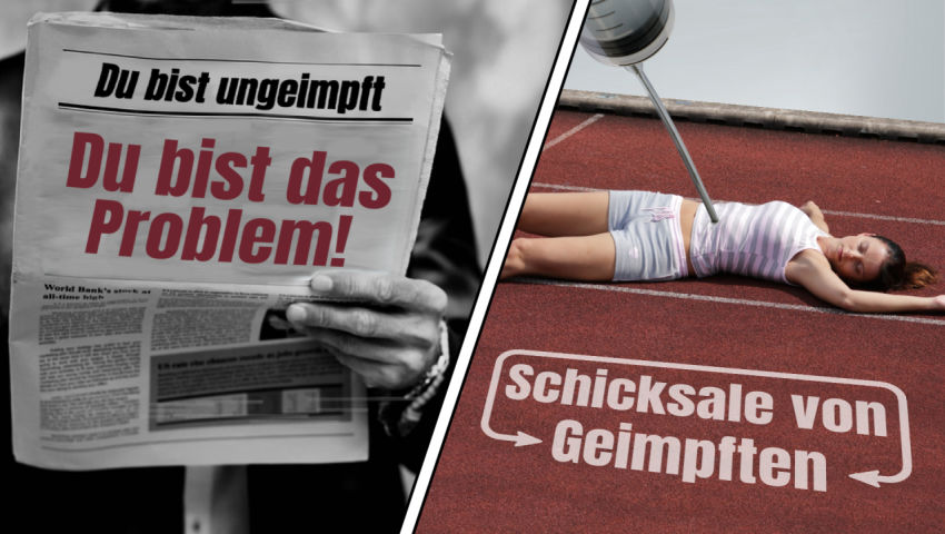 „Du bist der Ungeimpfte, du bist das Problem!“ – Schicksale von Geimpften