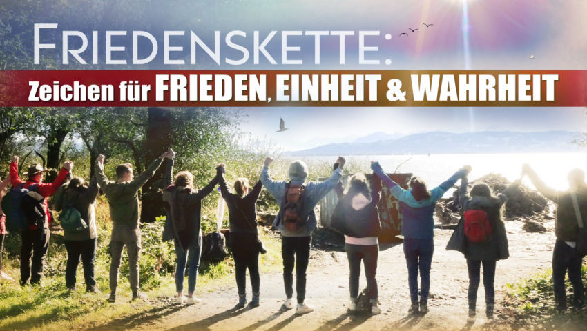 Friedenskette Bodensee + Ernte-Dank-Demo Oktober 2020: Zeichen für Frieden, Einheit und Wahrheit