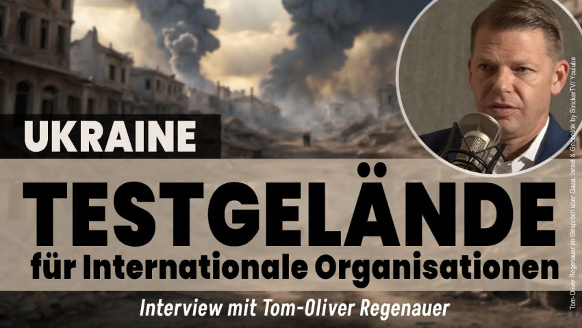 Ukraine – Testgelände für Überwachungs-App durch internationale Organisationen  (Tom-Oliver Regenaue