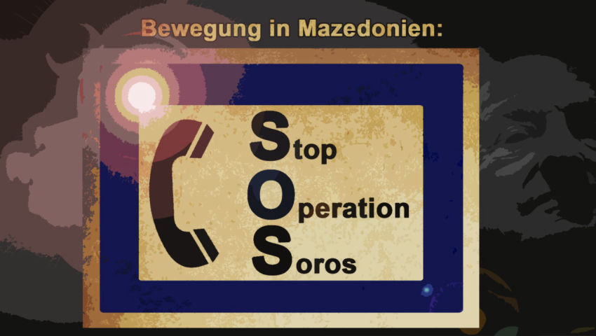 Bewegung in Mazedonien: Stop Operation Soros