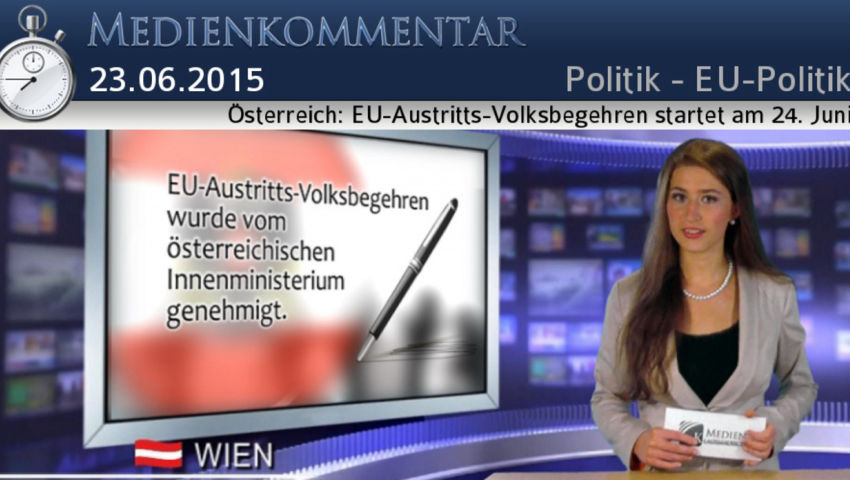 Österreich: EU-Austritts-Volksbegehren startet am 24. Juni