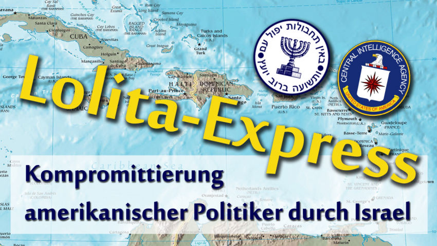 „Lolita-Express“ – Kompromittierung amerikanischer Politiker durch Israel