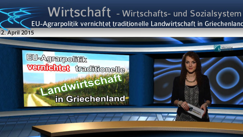 EU-Agrarpolitik vernichtet traditionelle Landwirtschaft in Griechenland