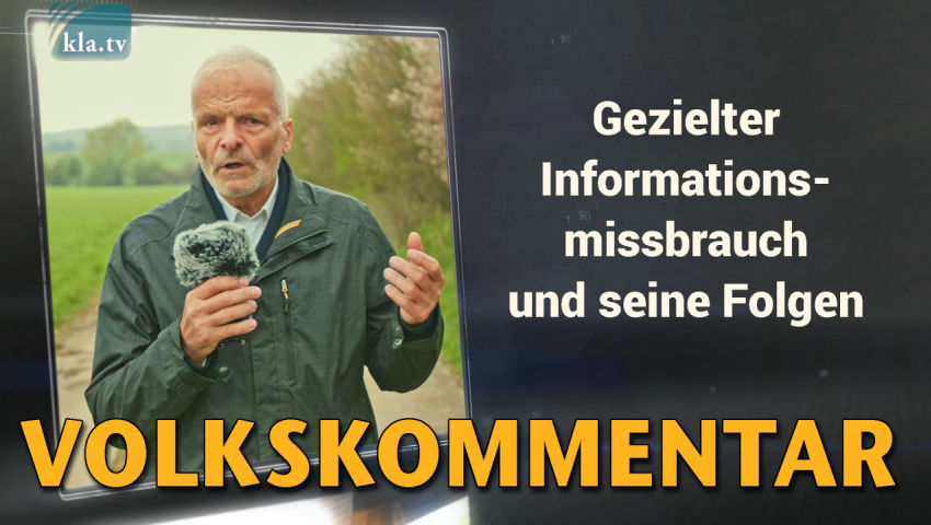 Gezielter Informationsmissbrauch und seine Folgen