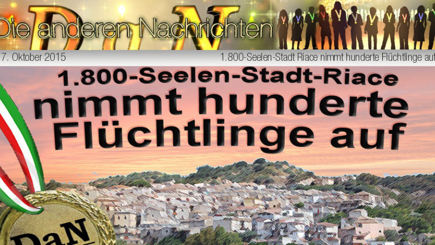 1.800-Seelen-Stadt Riace nimmt hunderte Flüchtlinge auf