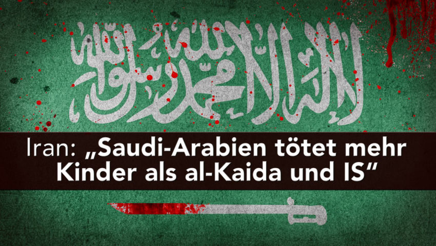 Iran: „Saudi-Arabien tötet mehr Kinder als al-Kaida und IS“