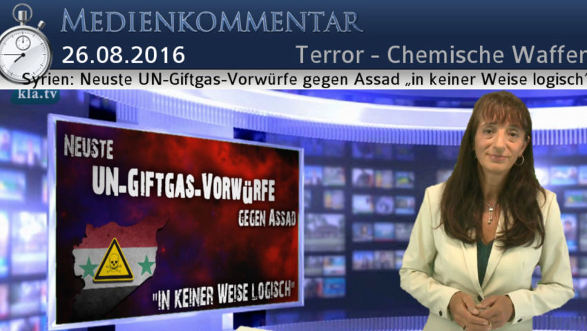 Syrien: Neuste UN-Giftgas-Vorwürfe gegen Assad „in keiner Weise logisch“