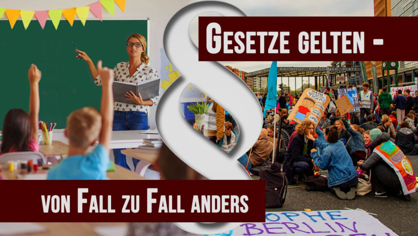 Gesetze gelten – von Fall zu Fall anders