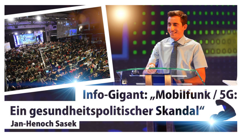 Infogigant 'Mobilfunk / 5G: gesundheitspolitischer Skandal' mit Jan-Henoch Sasek