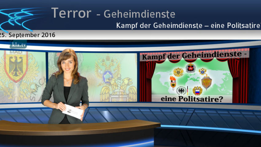 Kampf der Geheimdienste – eine Politsatire?