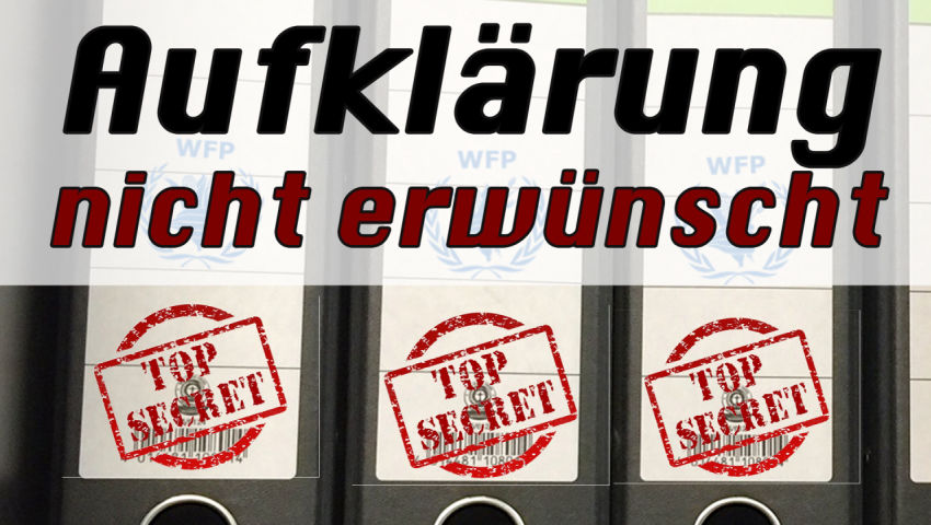 Aufklärung nicht erwünscht