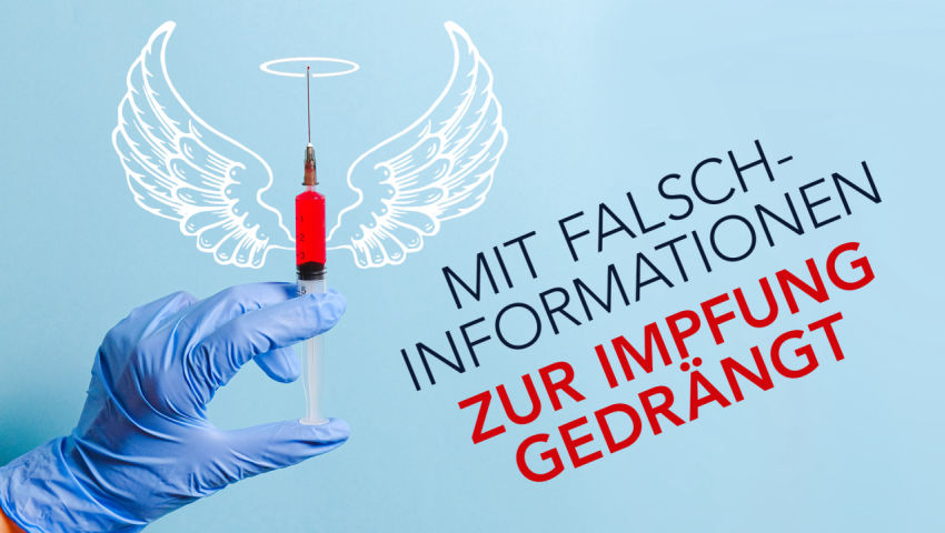 Mit Falschinformationen zur Impfung gedrängt –  Klartext von Dr. Hannes Strasser