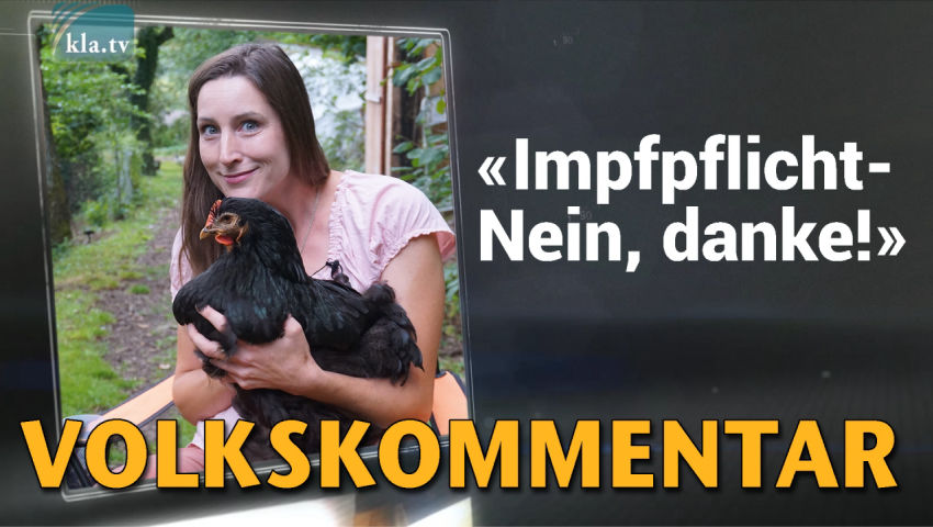 Impfpflicht – Nein, danke!